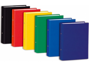 Κλασέρ σχολικό SKAG P.P A4 290-4-25 4 κρίκων σε διάφορα χρώματα